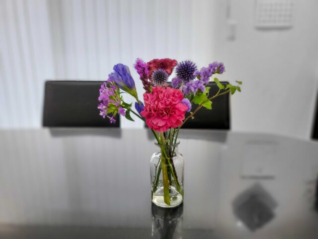 ブルーミーリッチプランで届いたお花